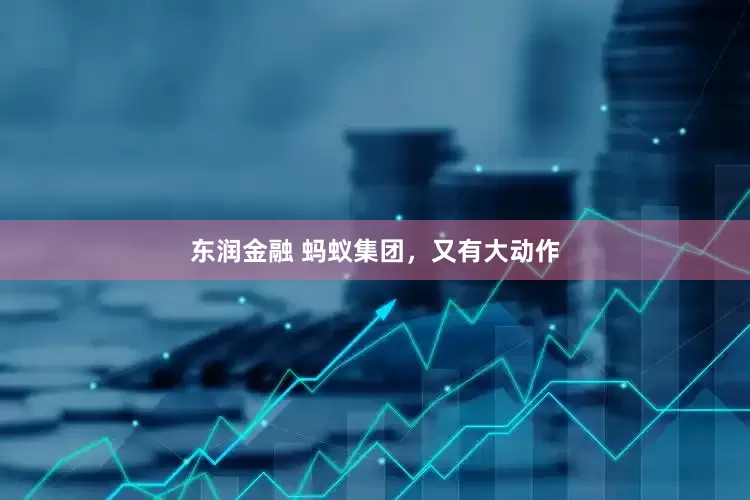 东润金融 蚂蚁集团，又有大动作