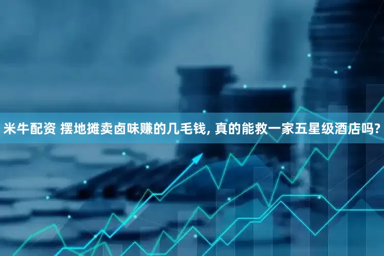 米牛配资 摆地摊卖卤味赚的几毛钱, 真的能救一家五星级酒店吗?