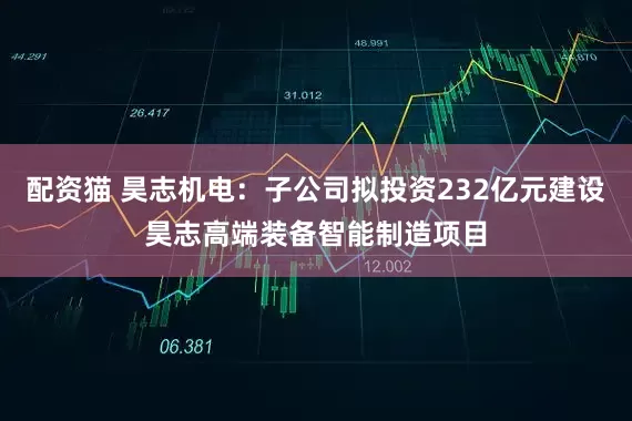 配资猫 昊志机电：子公司拟投资232亿元建设昊志高端装备智能制造项目
